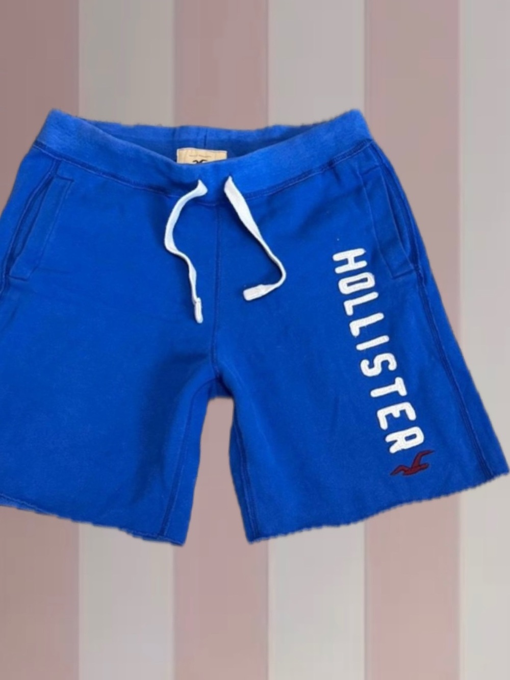 Hollister Mens Vintage Y2K Blue Lounge Shorts